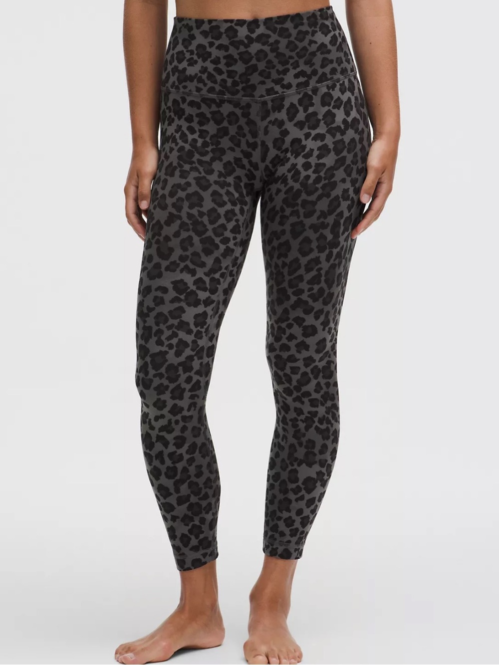 lululemon Align High-Rise Pant 25" True Leopard Black Multi